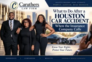 What to Do After a Houston Car Accident When the Insurance Company Calls