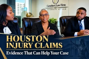 Houston Injury Claims-Evidence That Can Help Your Case